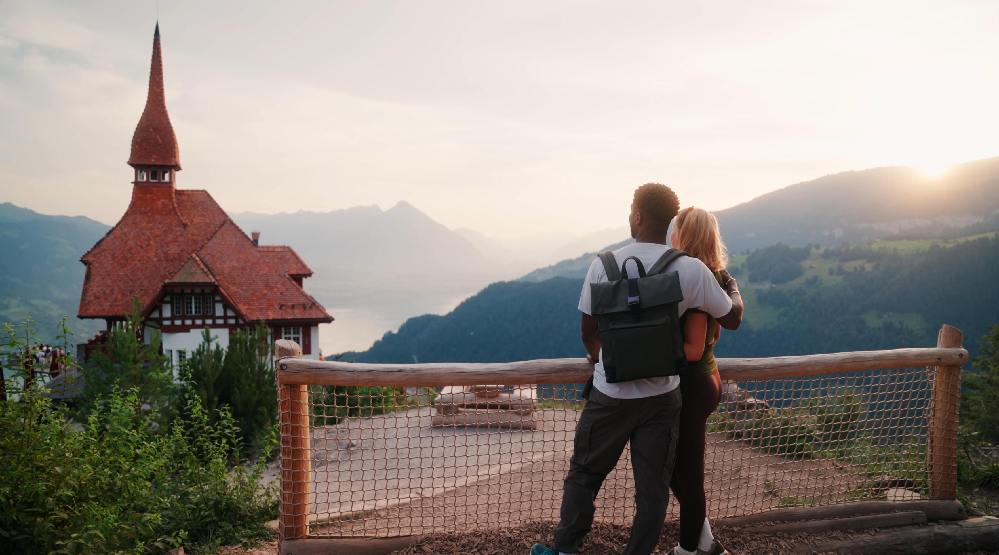 TUI Switzerland tourism video production - travel campaign Swiss Alps Newcastle video company